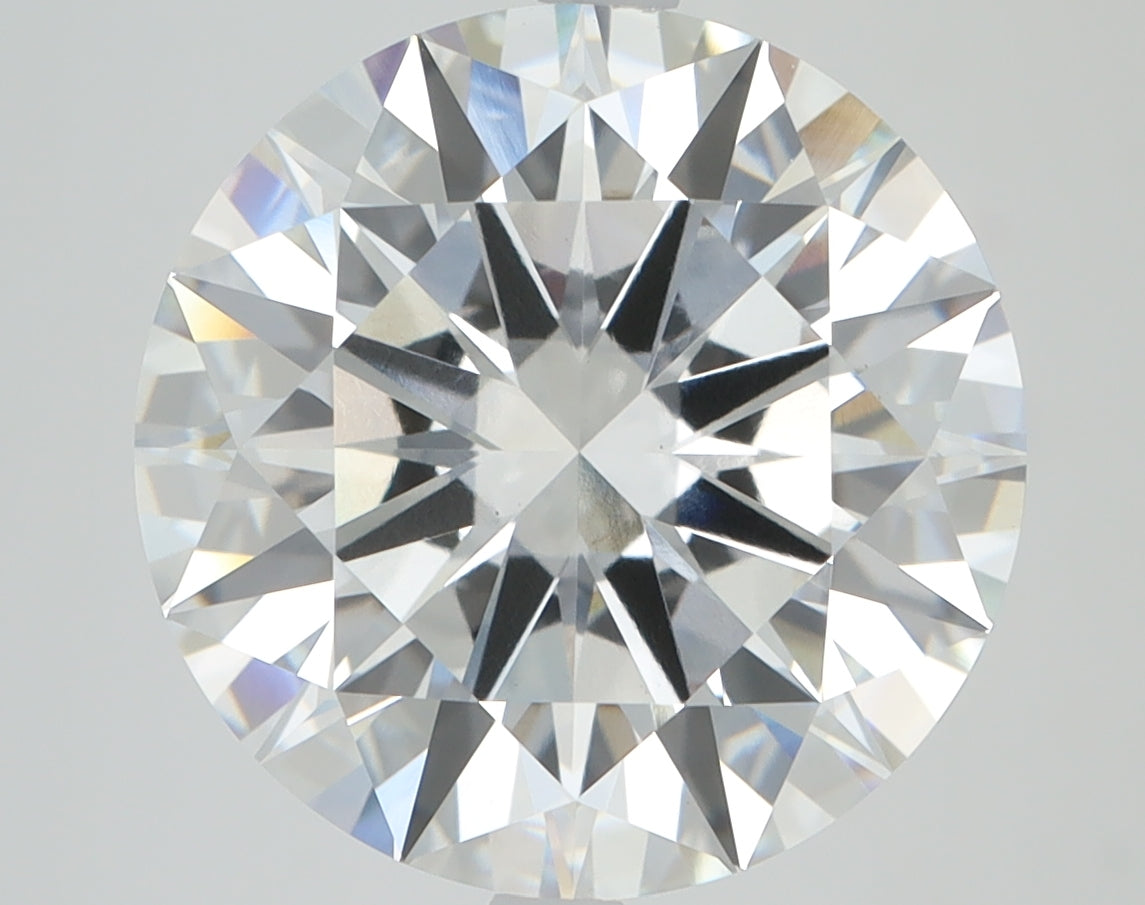 7.01ct Round, E VS1 — IGI
