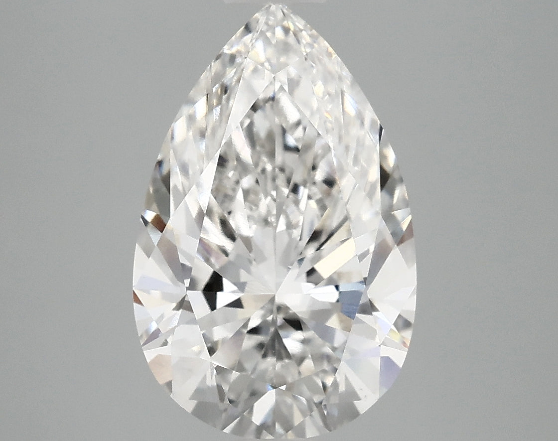 3.58ct Pear, F VS1 — IGI