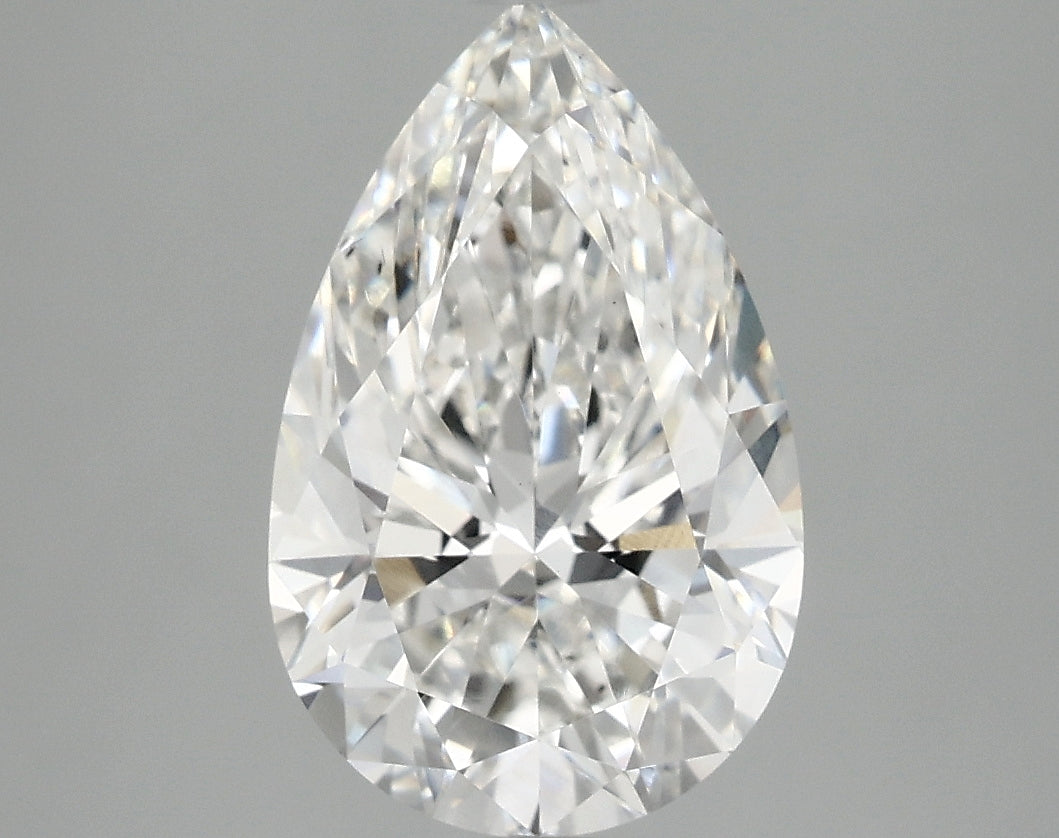 3.02ct Pear Lab-Grown Diamond — F VS2, IGI Certified