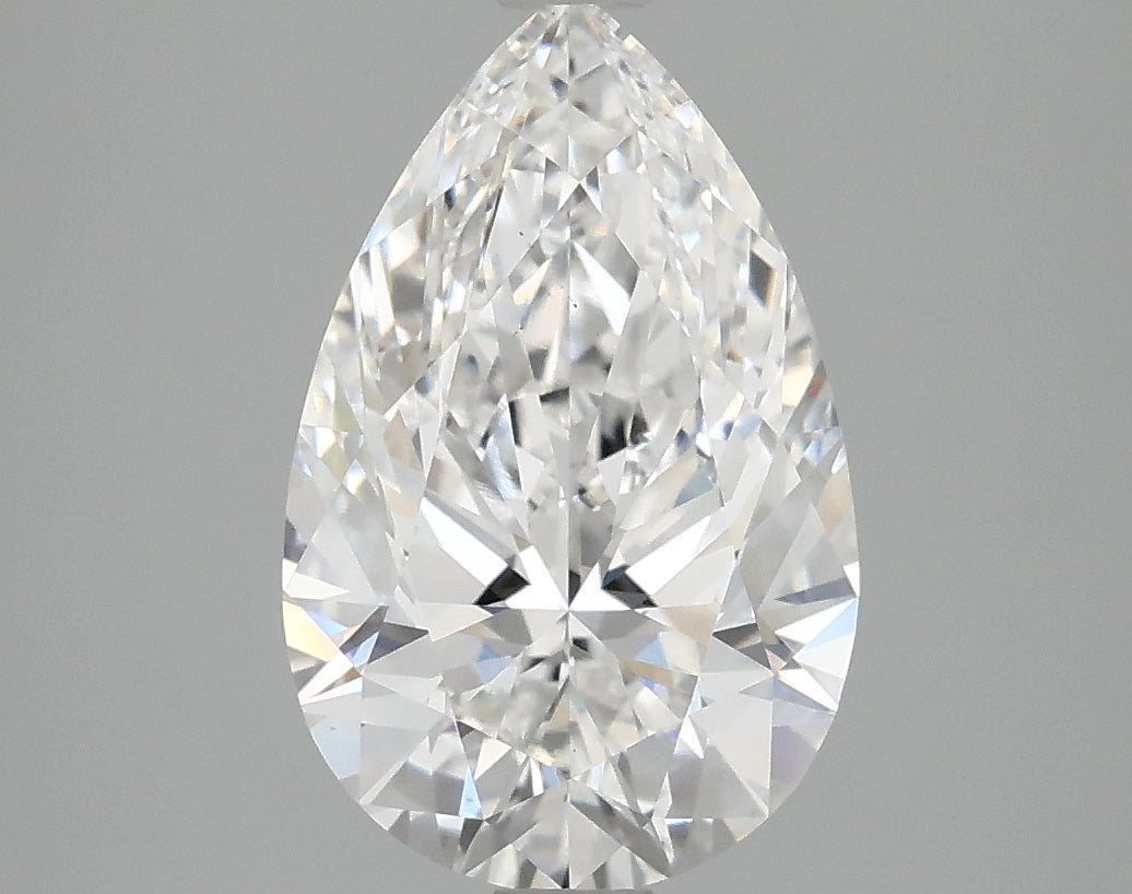 2.88ct Pear, D VS1 — IGI