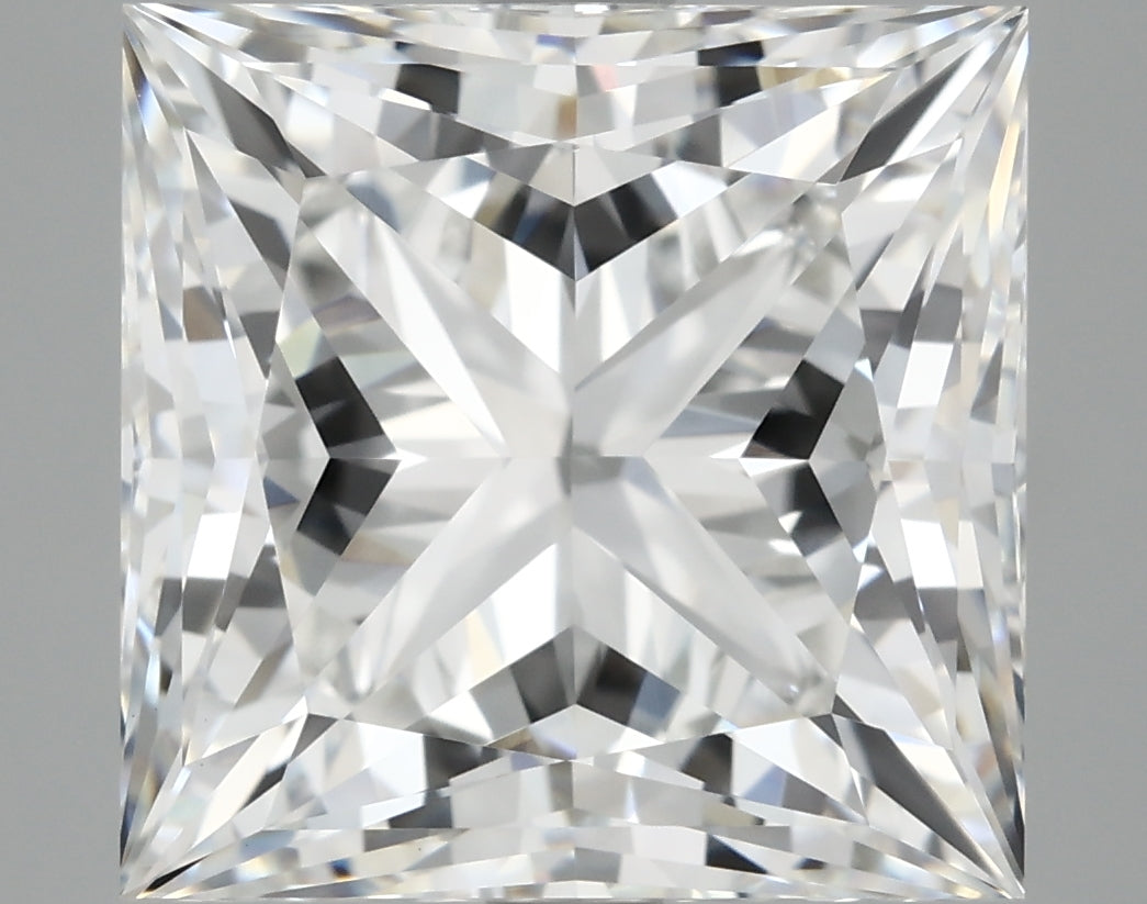 5.09ct Princess, D VVS2 — IGI