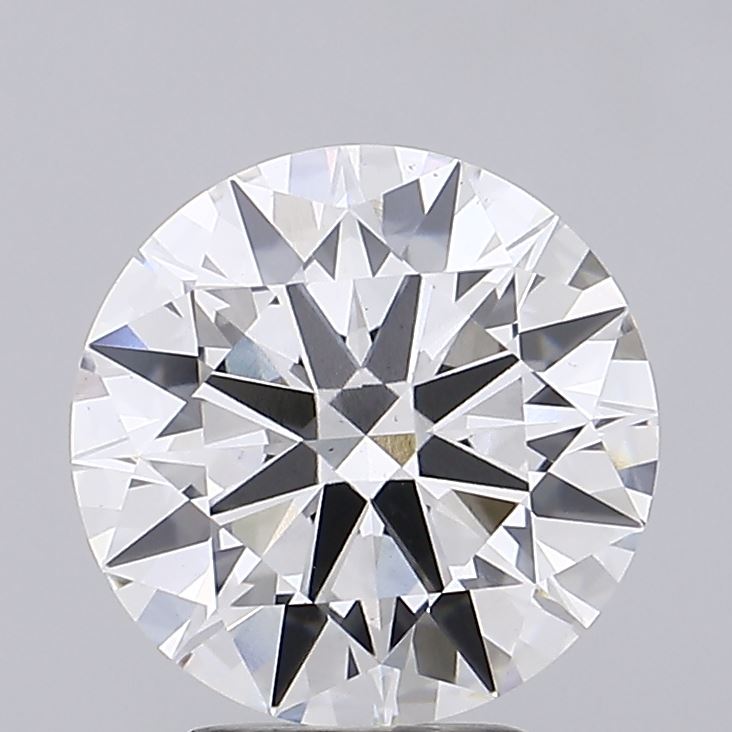 3.86ct Round, F VS1 — IGI