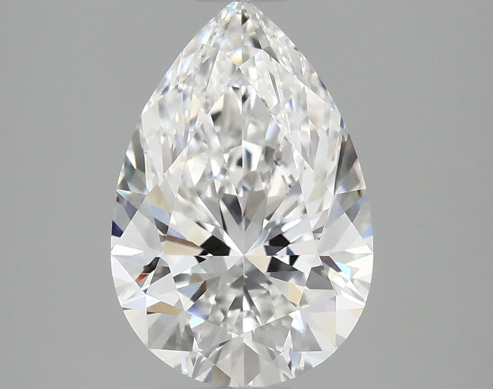 2.76ct Pear Lab-Grown Diamond — E VVS2, IGI Certified