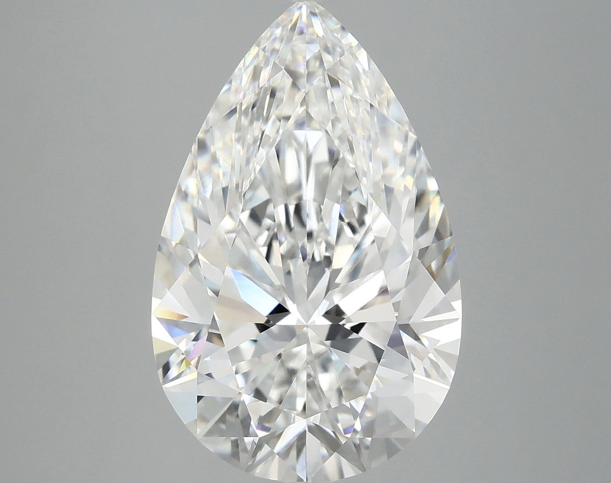 6.46ct Pear Lab-Grown Diamond — E VVS2, IGI Certified