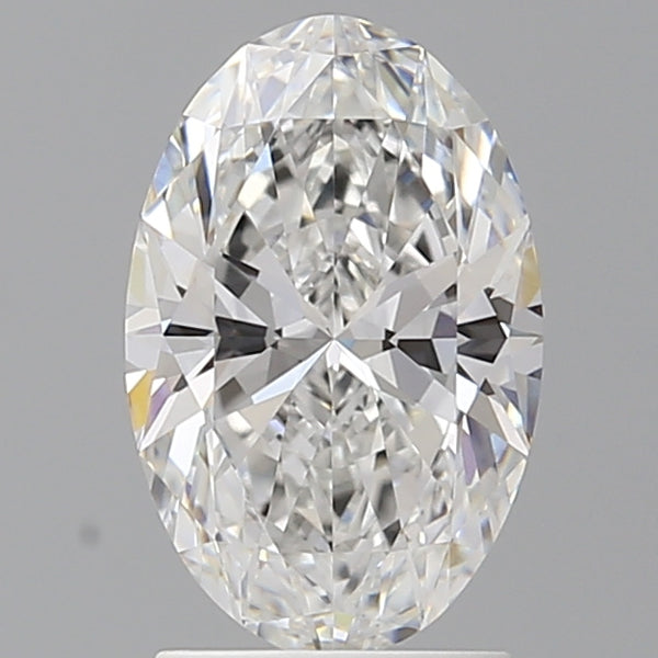 2.1ct Oval Lab-Grown Diamond — E VVS2, IGI Certified