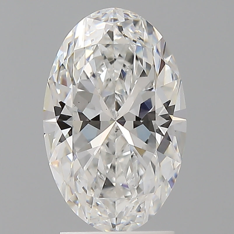 2.5ct Oval Lab-Grown Diamond — D VS1, IGI Certified