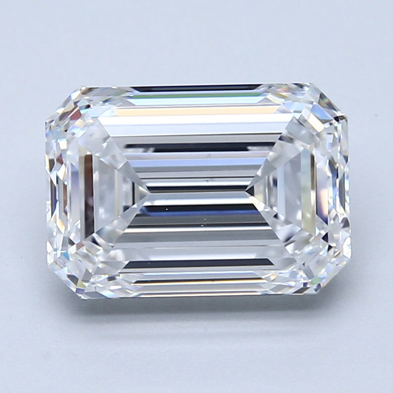 4.01ct EMERALD, D VS1 — GIA — Laura Milman New York
