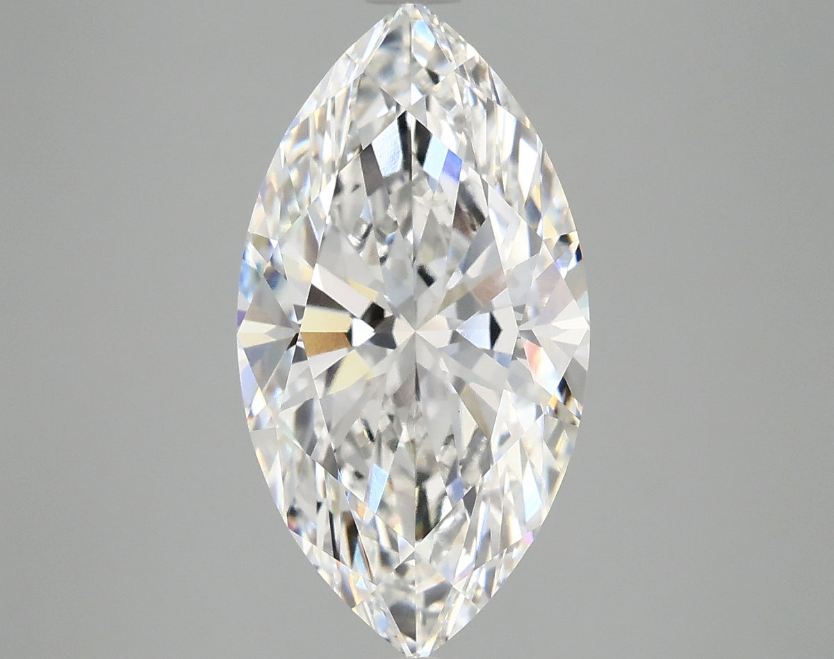 4.07ct Marquise Lab-Grown Diamond — E VVS2, IGI Certified