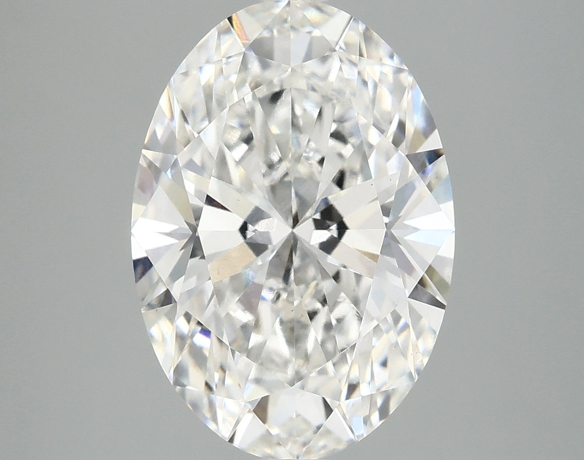4.03ct Oval, F VS1 — IGI