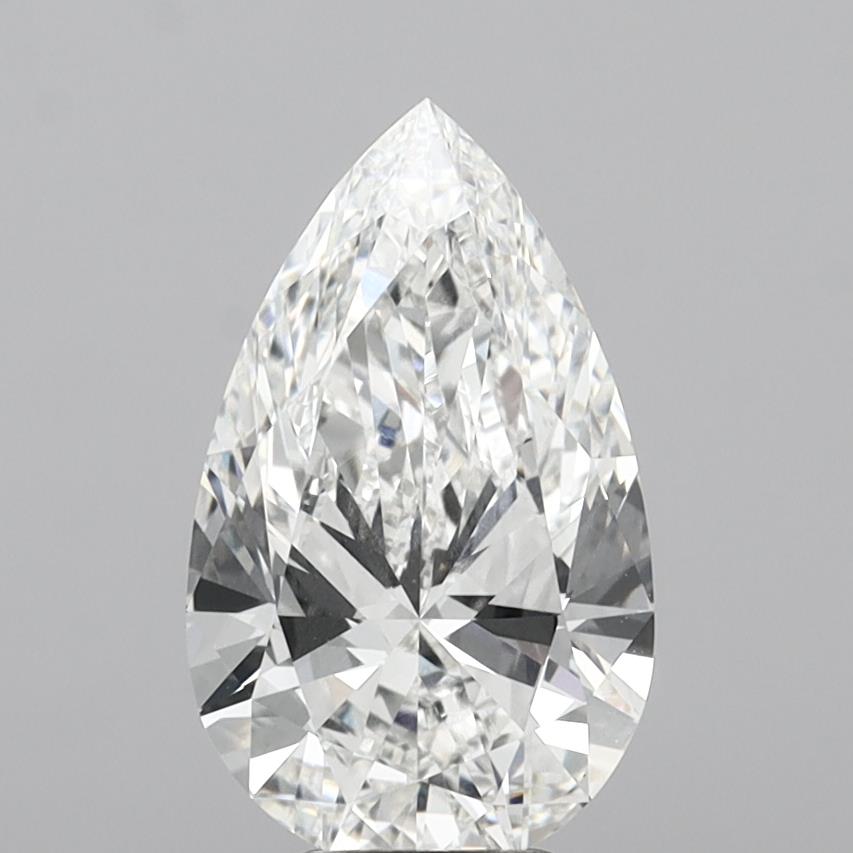 5.01ct Pear Lab-Grown Diamond — F VVS2, IGI Certified