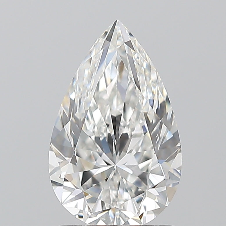 1.4ct Pear Natural Diamond — F VVS2, GIA Certified