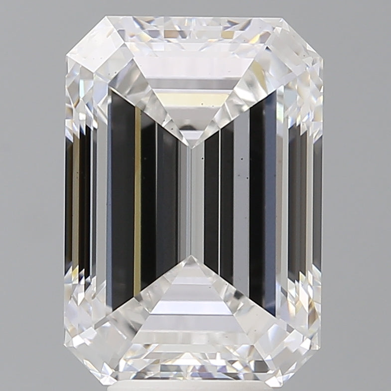 7.06ct Emerald Lab-Grown Diamond — E VS2, IGI Certified