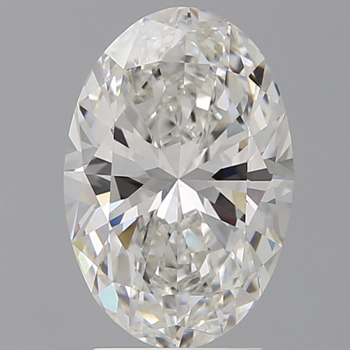 3.04ct Oval Lab-Grown Diamond — F VVS2, IGI Certified