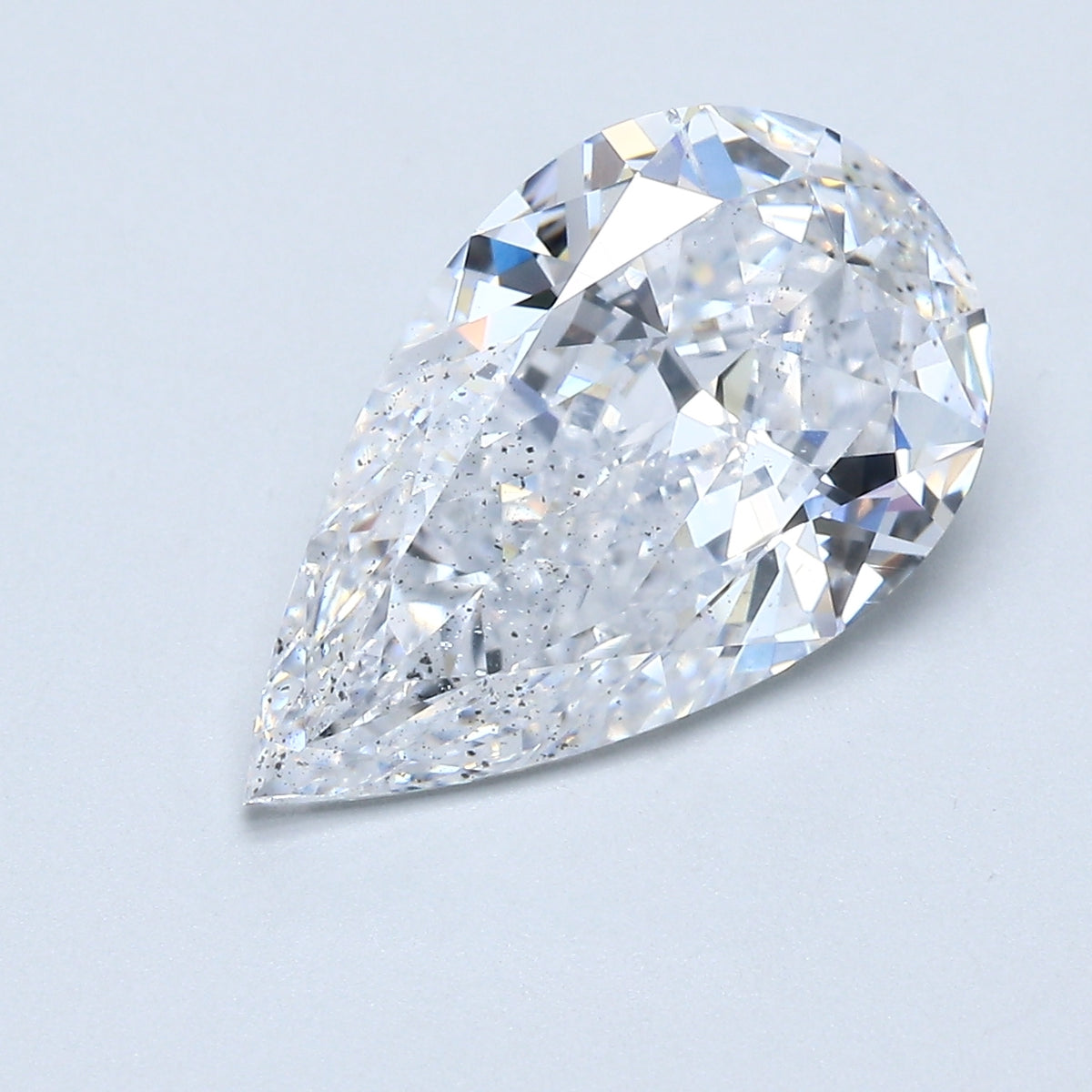 4.07ct Pear, D SI2 — GIA