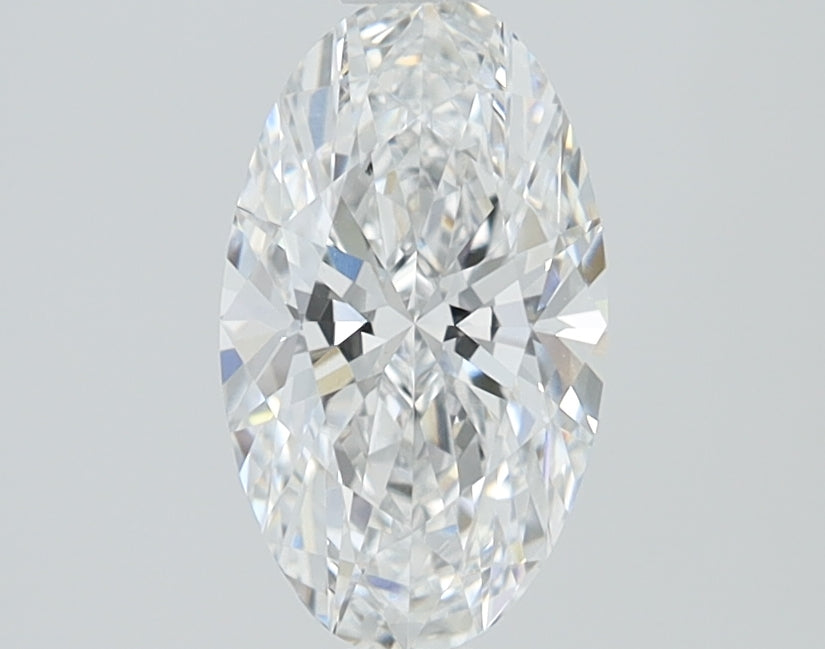 1.02ct Moval Lab-Grown Diamond — D VVS2, IGI Certified