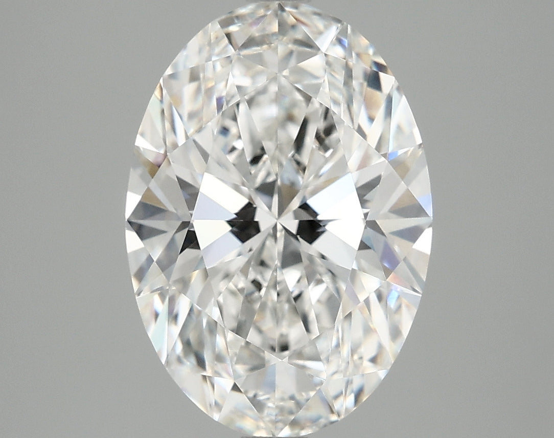 3.74ct Oval, F VVS2 — IGI