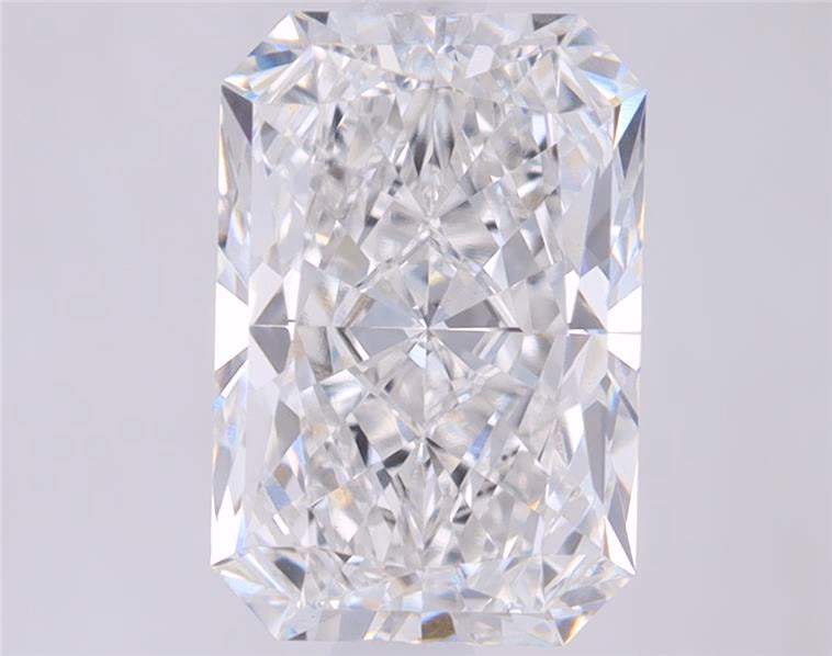 2.07ct Radiant, F VVS1 — IGI