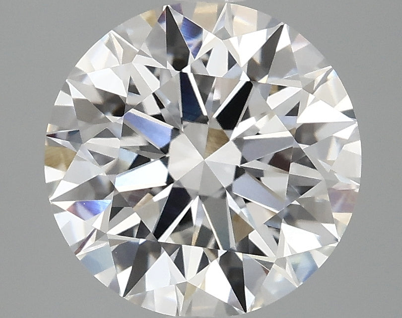 3.09ct Round, E VVS2 — IGI