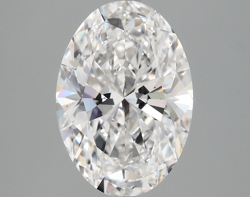 3.09ct Oval Lab-Grown Diamond — D VS2, IGI Certified