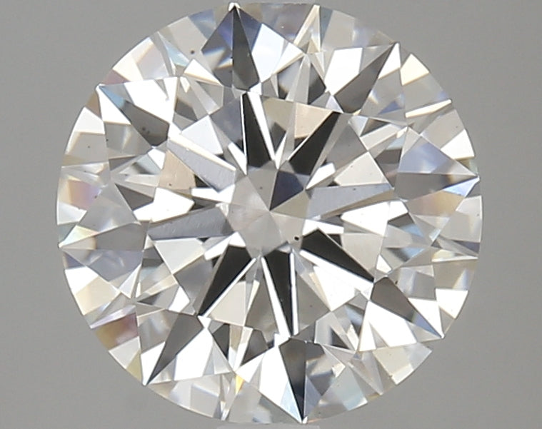 3.43ct Round, F VS2 — IGI
