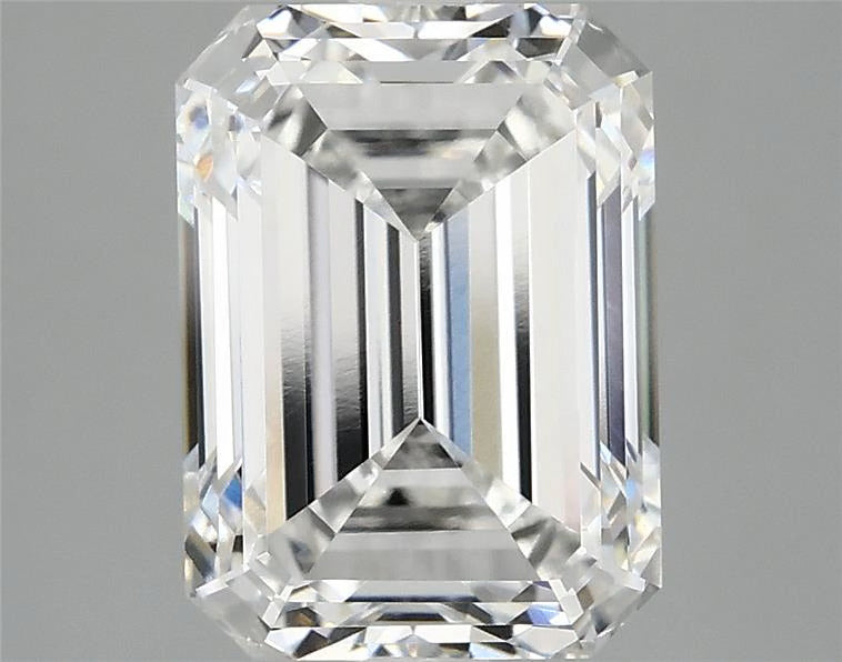 3.58ct Emerald Lab-Grown Diamond — F VVS2, IGI Certified