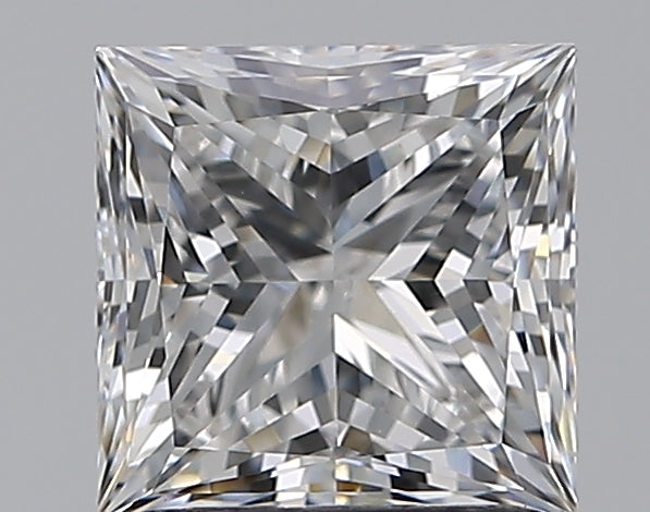 1.51ct Princess Natural Diamond — F SI1, GIA Certified
