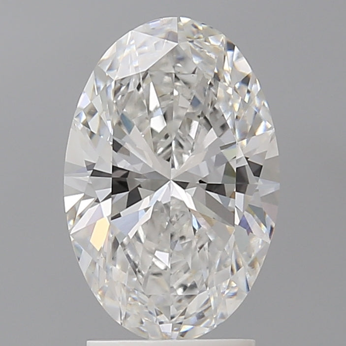 2.58ct Oval Lab-Grown Diamond — D VVS2, IGI Certified
