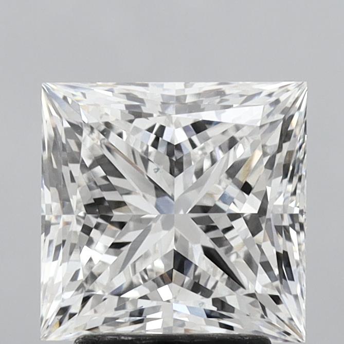 3.21ct Princess Lab-Grown Diamond — F VS1, IGI Certified