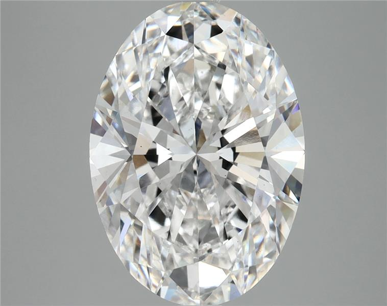 5.29ct Oval, E VS1 — IGI