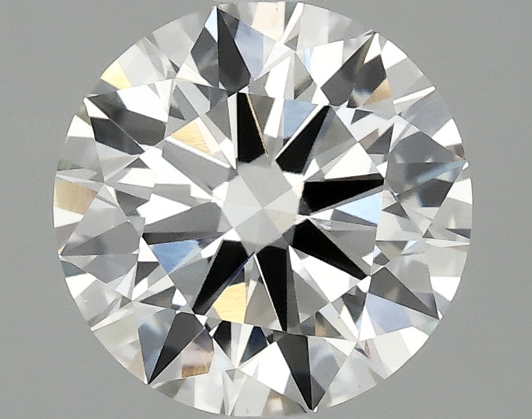 2.06ct Round, F VS1 — IGI