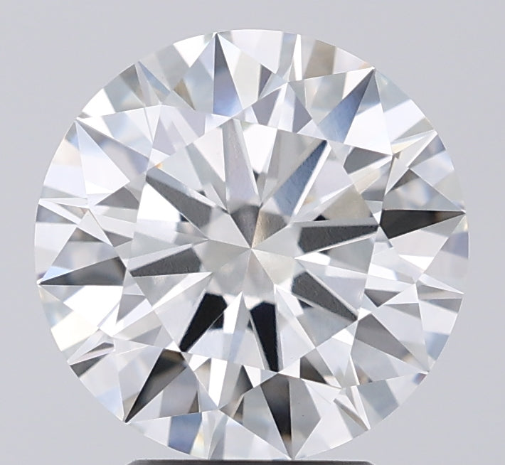3.36ct Round, F VVS2 — IGI