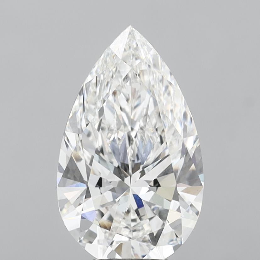 5.06ct Pear Lab-Grown Diamond — F VS1, IGI Certified