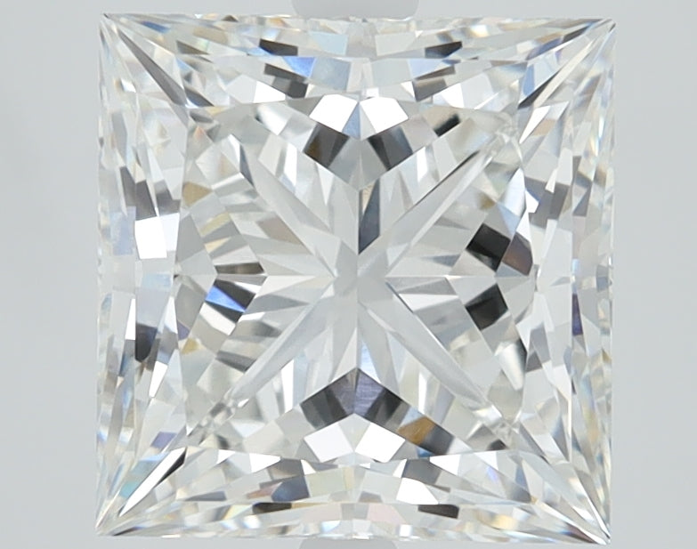 3.03ct Princess Lab-Grown Diamond — D VS2, IGI Certified