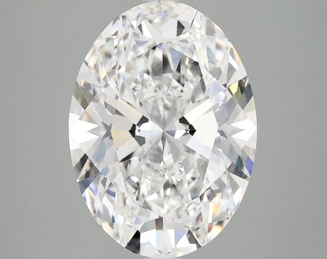 4.01ct Oval, D VVS2 — IGI