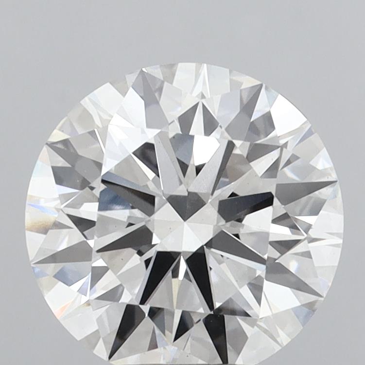 4.09ct Round, F VS1 — IGI