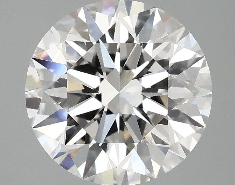 3.09ct Round, E VVS2 — IGI
