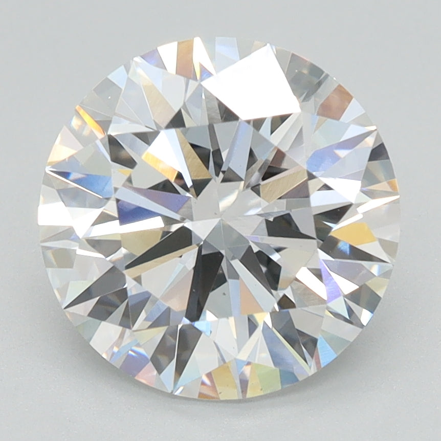 2.6ct Round, D VS1 — IGI