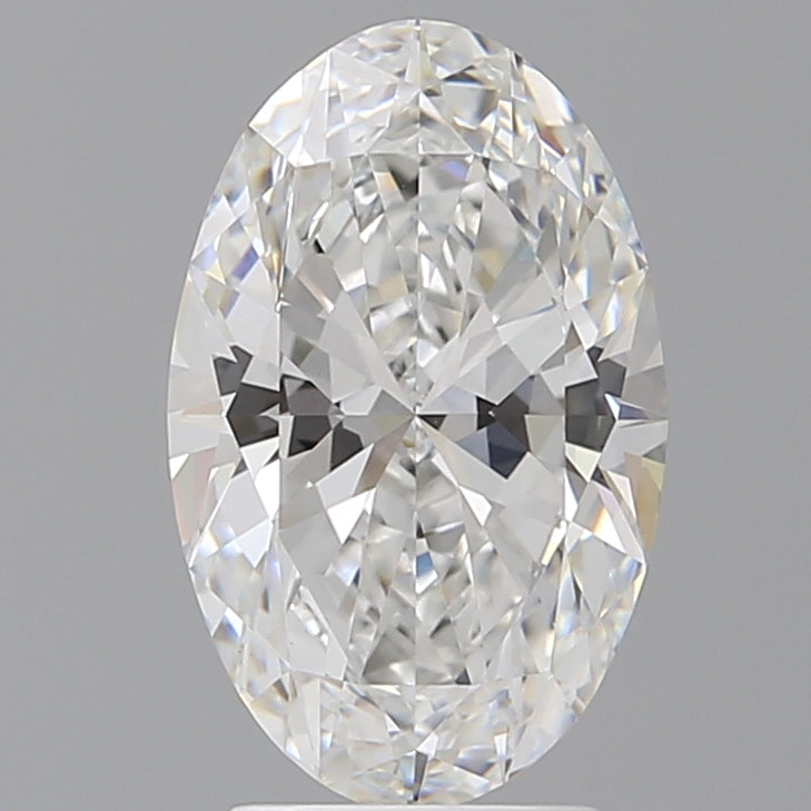 3.1ct Oval Lab-Grown Diamond — E VVS2, IGI Certified