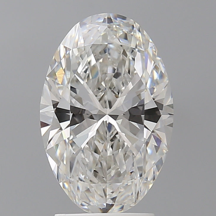 3.05ct Oval Lab-Grown Diamond — F VVS2, IGI Certified
