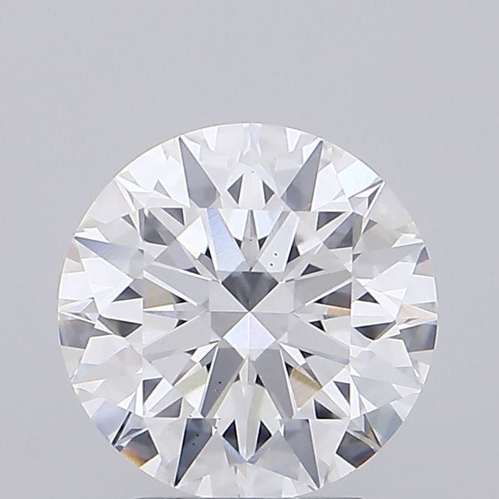 2.68ct Round, D VS1 — IGI