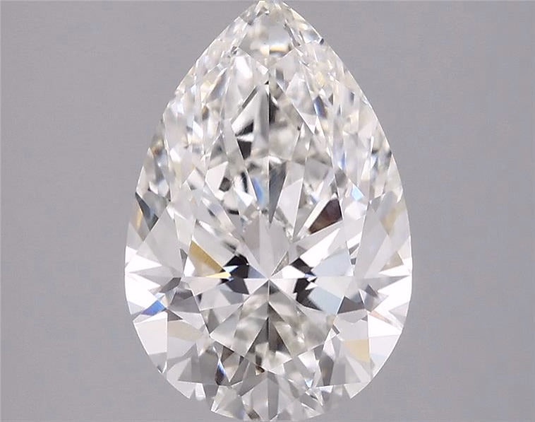 3.02ct Pear, F VS1 — IGI