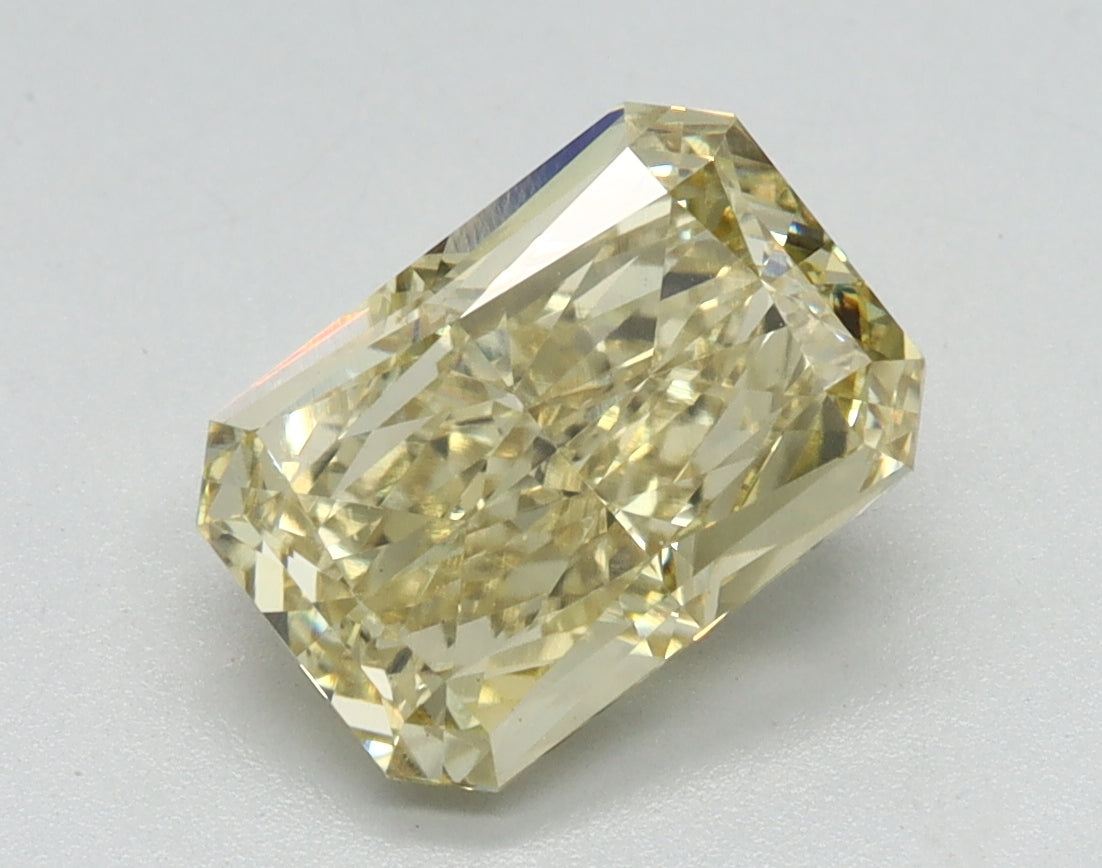 2.06ct Radiant Fancy Intense Yellow Lab-Grown Diamond — VS1 | IGI