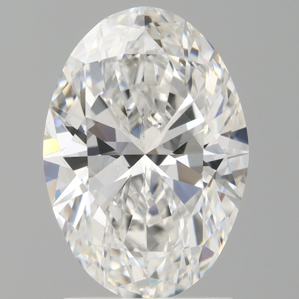 2.01ct Oval, E VS2 — IGI