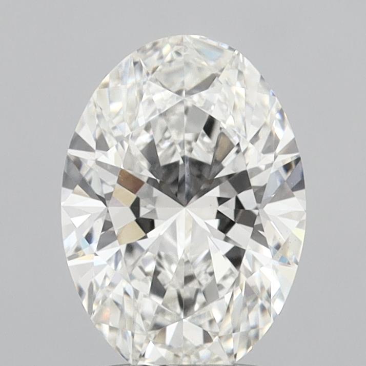 2.06ct Oval, F VS1 — IGI