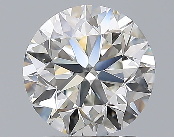 1.7ct Round Natural Diamond — I VS2, GIA Certified