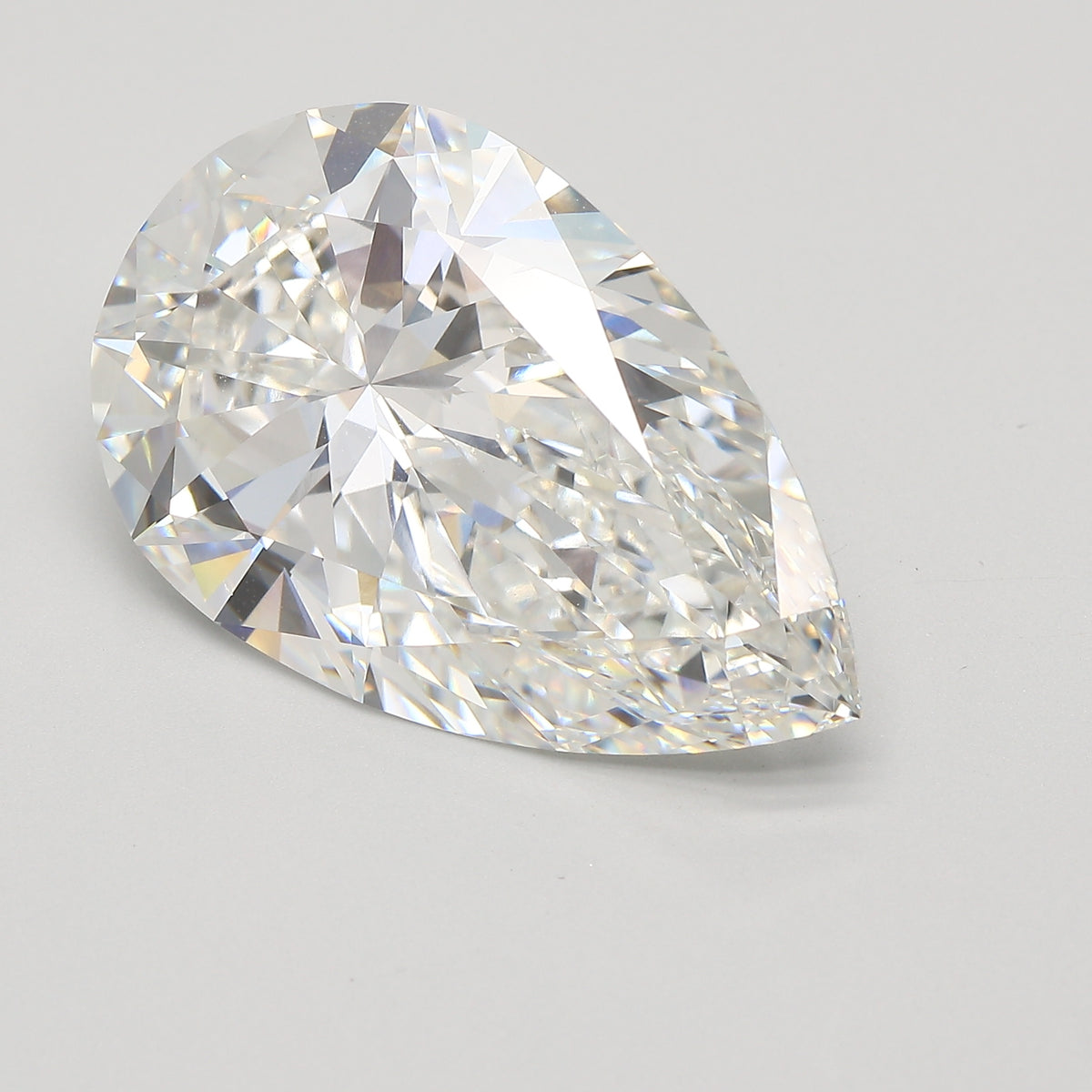 12.19ct Pear Lab-Grown Diamond — F VS2, IGI Certified