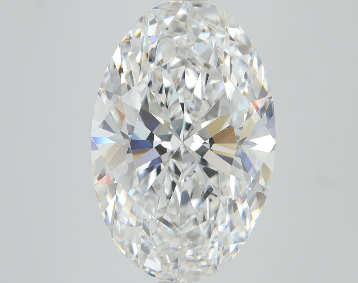 6.1ct Oval, D VS1 — IGI