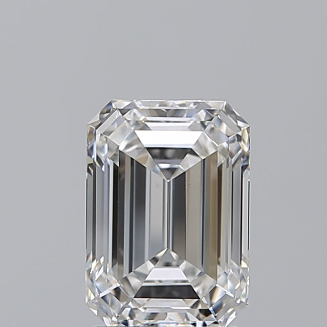 2.3ct Emerald Natural Diamond — F VS2, GIA Certified