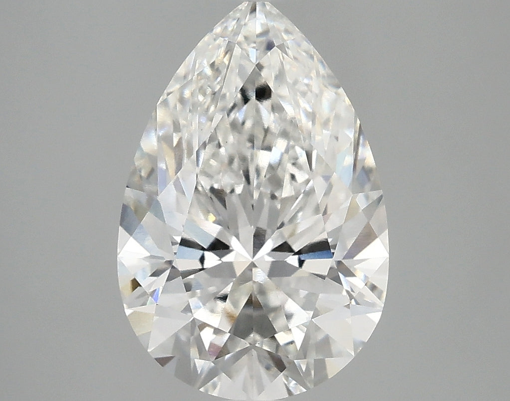 3.1ct Pear Lab-Grown Diamond — F VS1, IGI Certified