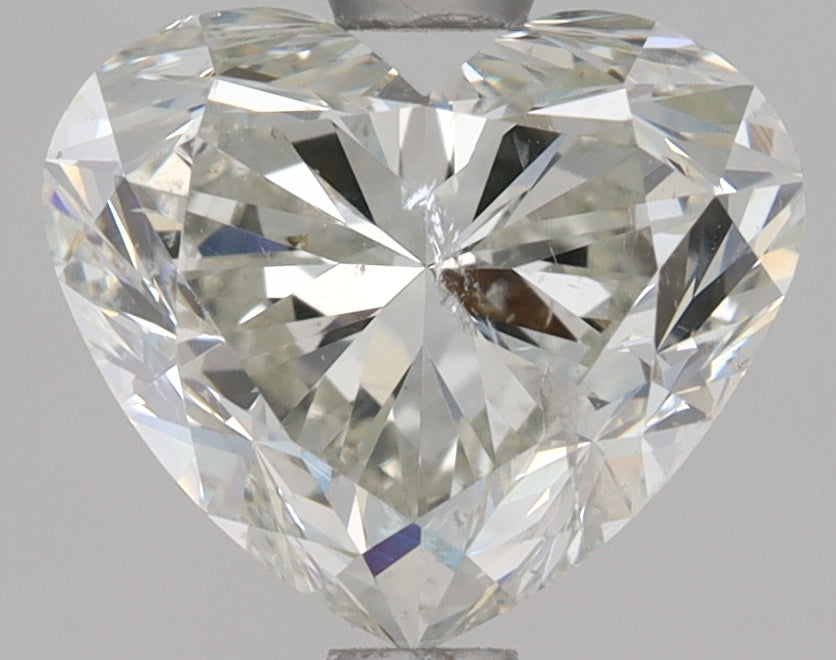 1.51ct Heart Natural Diamond — J SI2, GIA Certified